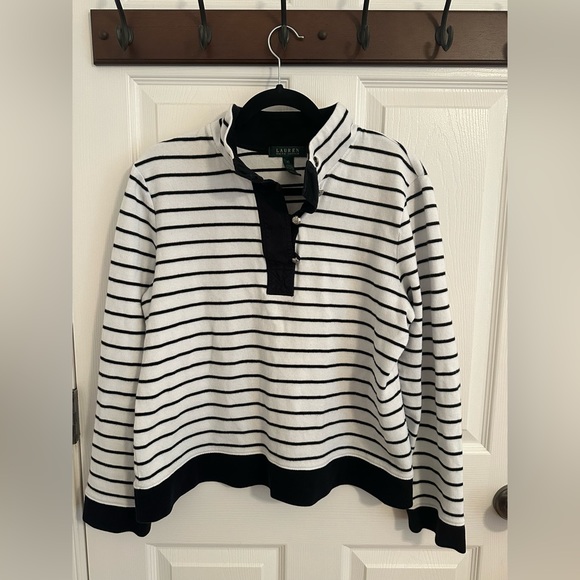 Ralph Lauren Nautical Button Up Pull Over Sweater - Picture 1 of 7